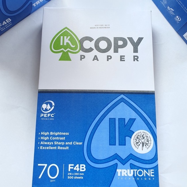 

KODE PRODUK HTROR974 Kertas HVS F4 7 gsm A4 7 gsm Foto Copy IK HVS Paper TERMURAH