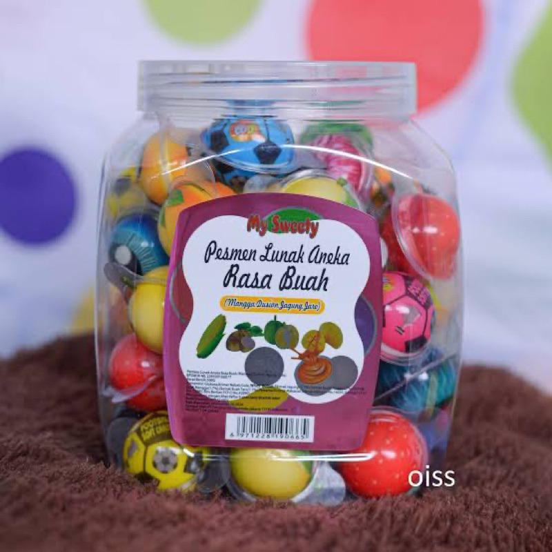 

PERMEN LUNAK BULAT / PERMEN JELLY TOPLES ISI 50