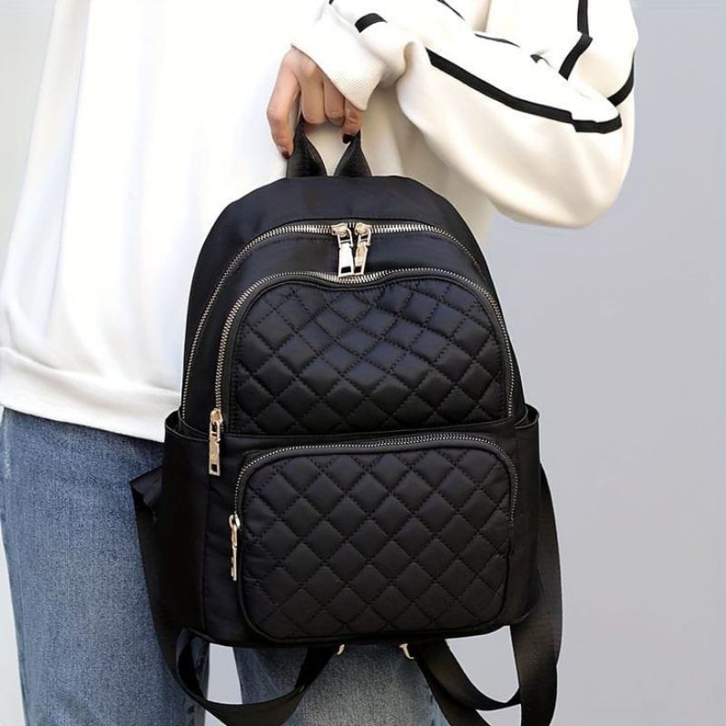 Tas ransel cewek tas chibao motif garis garis,Trendy,tas lagi viral