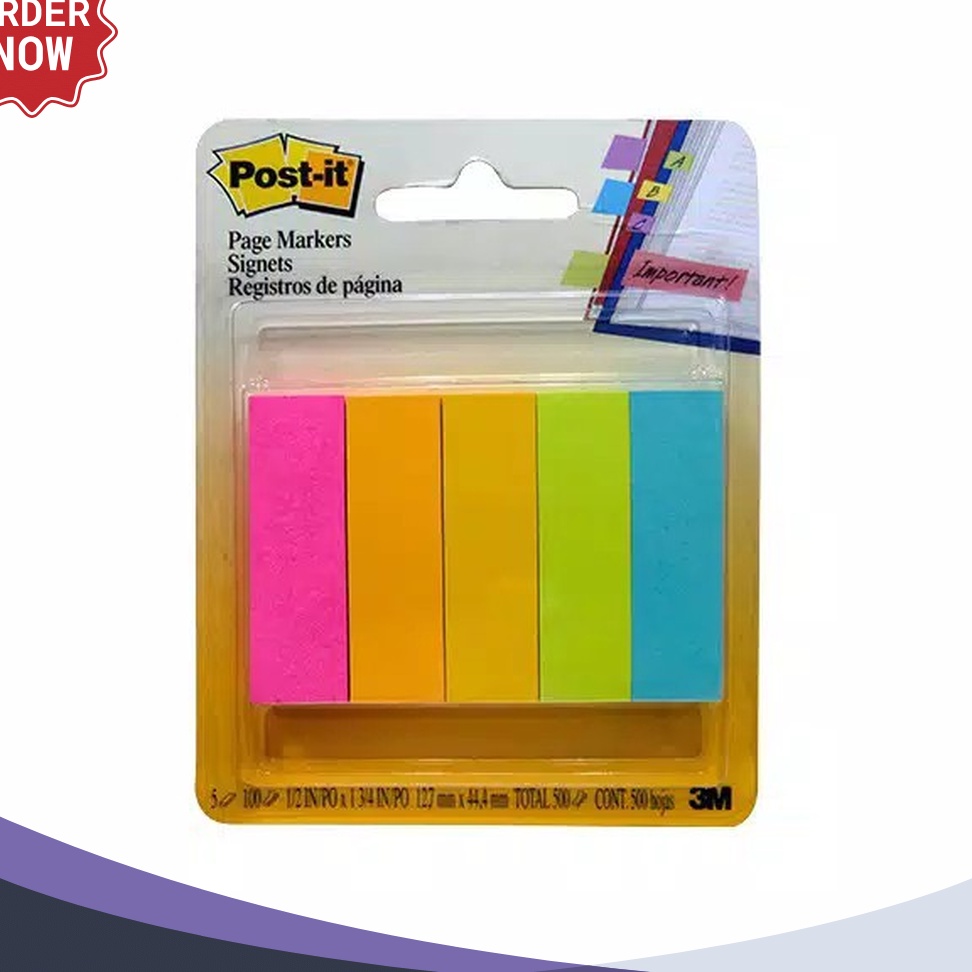 

GARANSI PRODUK Post it Page Maker merk 3M Type 675AN