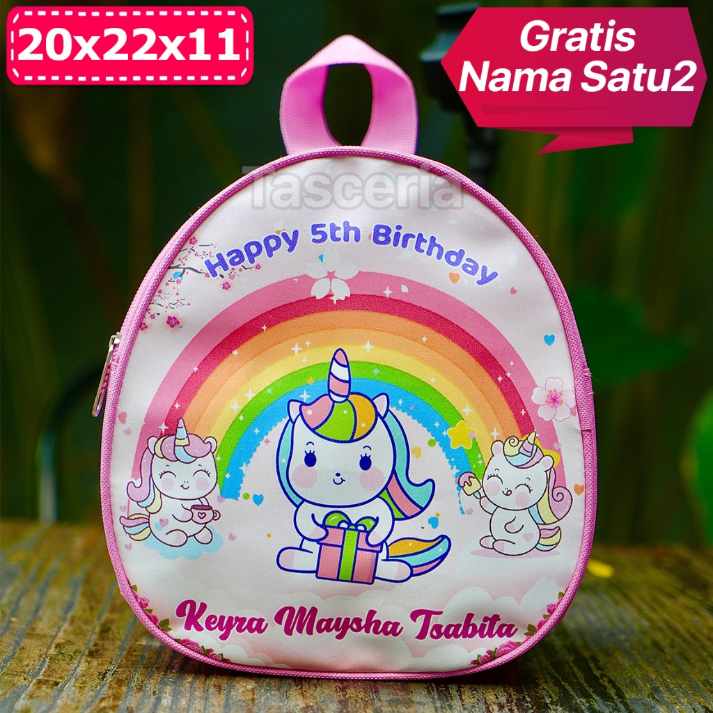 Tas Telur Anak Karakter Unicorn
