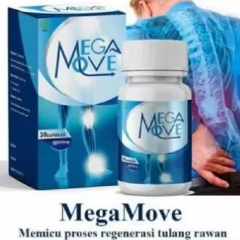 Mega Move Asli - MegaMove Original Nyeri Sendi & Tulang Lutut Ampuh BPOM