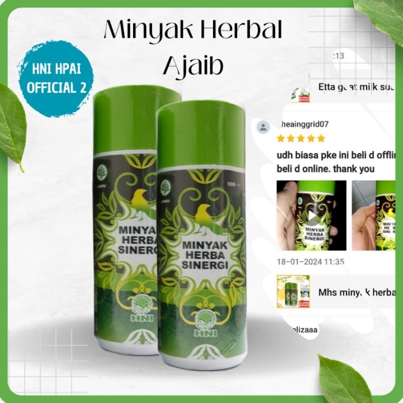 Mhs Minyak Herba Sinergi Minyak But But Hni Hpai