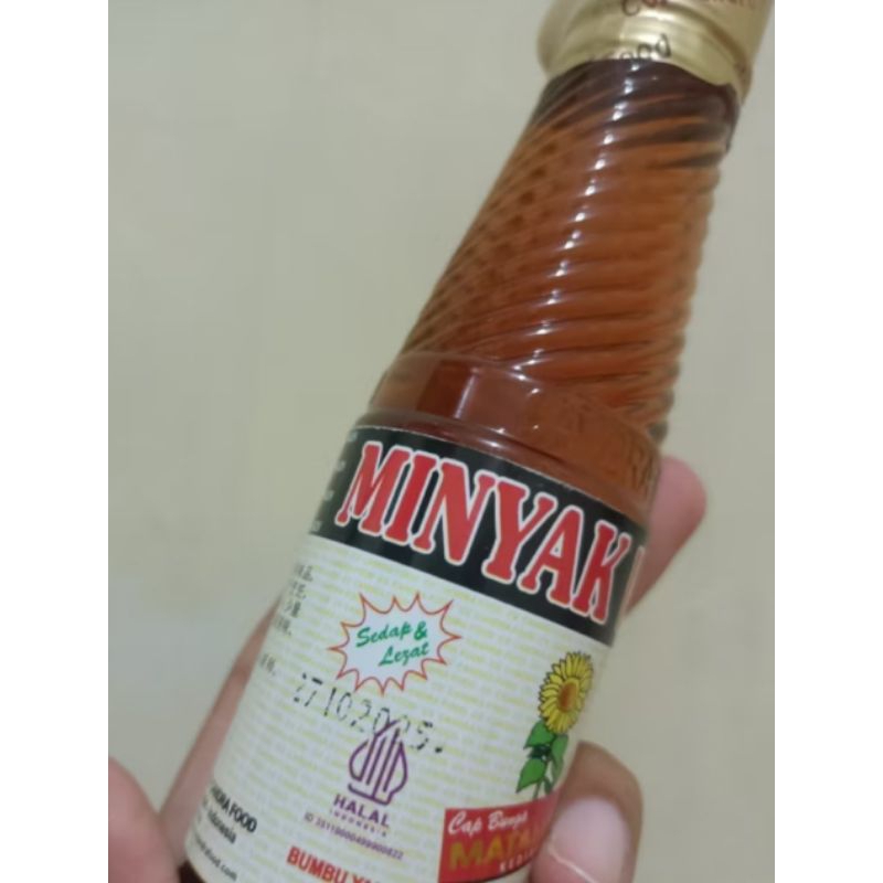 

minyak wijen cap bunga Matahari 100 ml