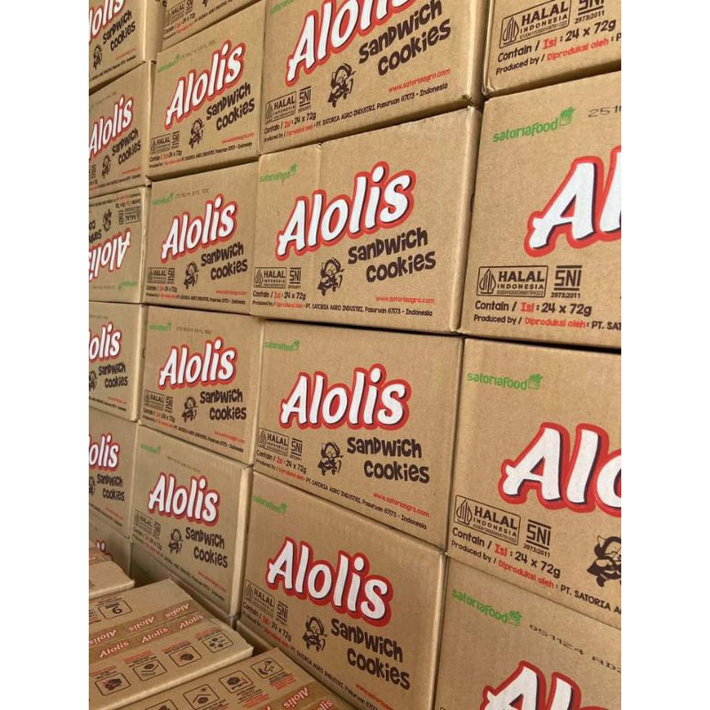 

PROMO ALOLIS BISKUIT 12.000 DAPAT 6