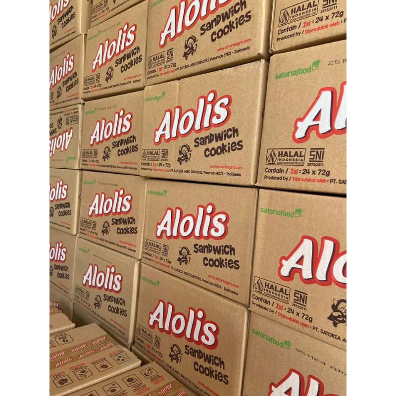 PROMO ALOLIS BISKUIT 12.000 DAPAT 6