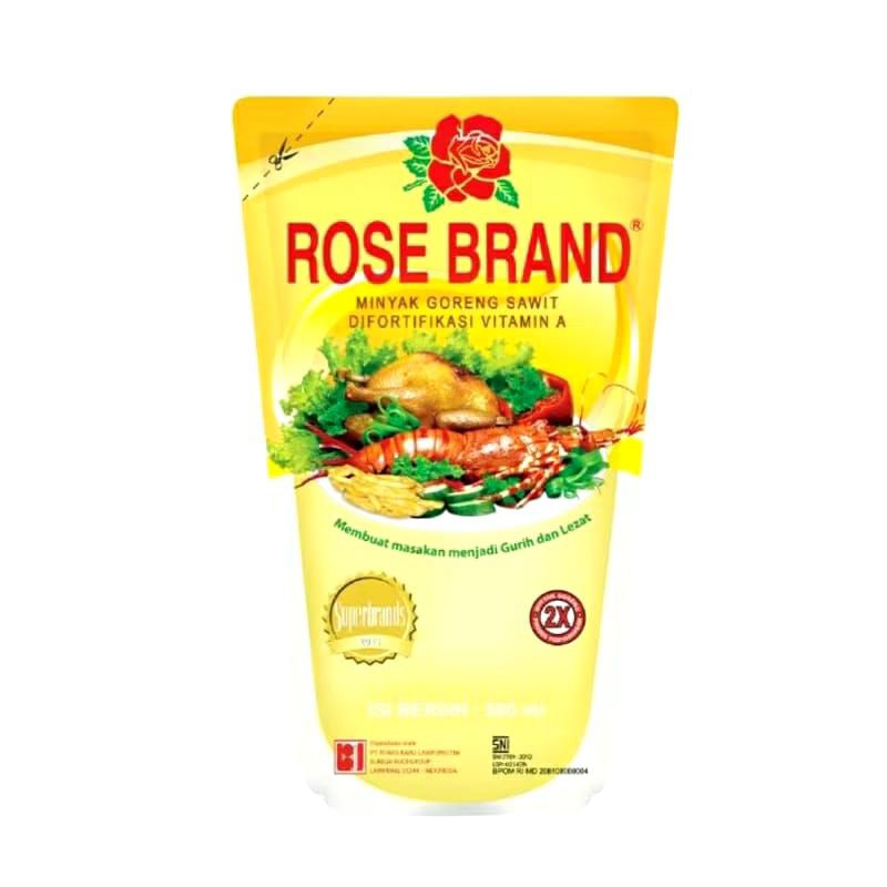 

[ 500 ml ] Minyak Goreng Rose Brand Harga 1 Pouch
