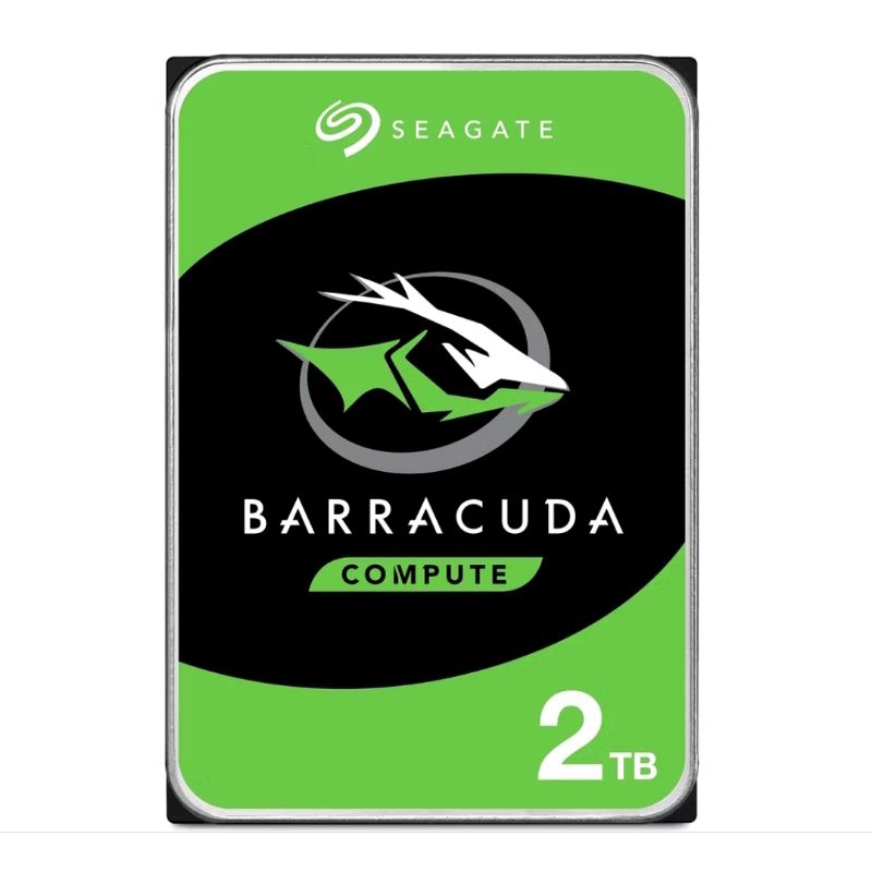 Seagate BarraCuda SATA 2TB hardisk internal