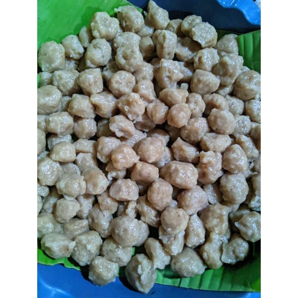 

Bakso Pentol Ayam Homemade isi 50 300 gr ( Frozen food)