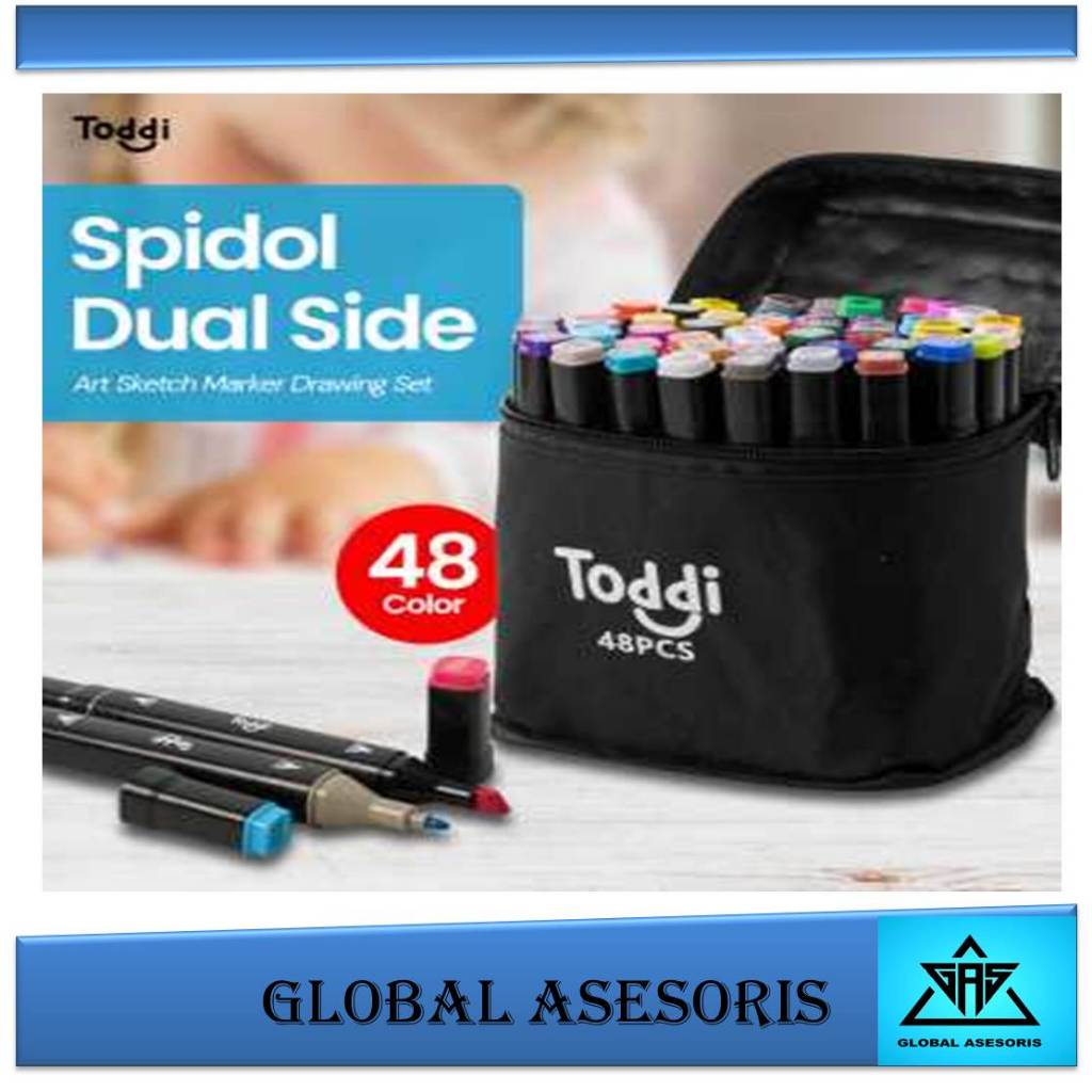 

Set Spidol Warna Warni 1 Set Sketch Marker 2 Tip Touch Marker 30/48Pcs Warna TOUCH Spidol Stabilo Dual Side Fine Art Marker 30/48 Set Warna Sketsa Spidol Umum General Marker Set Animation Markers