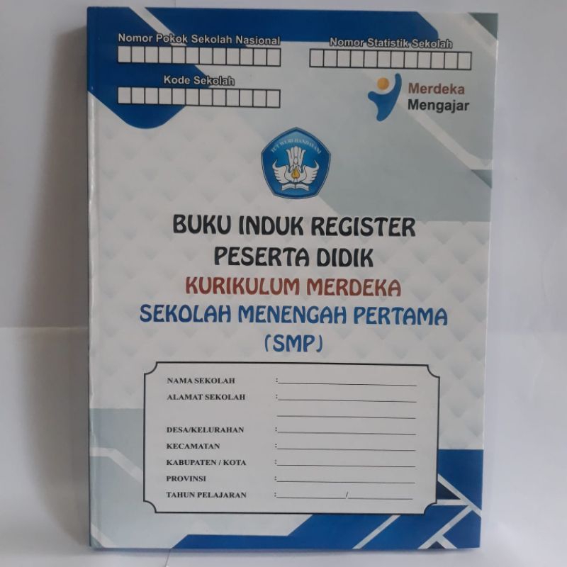 

BUKU INDUK SISWA SMP KURIKULUM MERDEKA