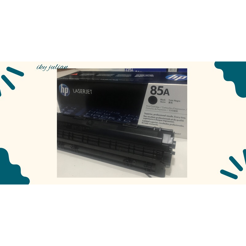 ISI TONER 85a HP LASERJET KOSONGAN