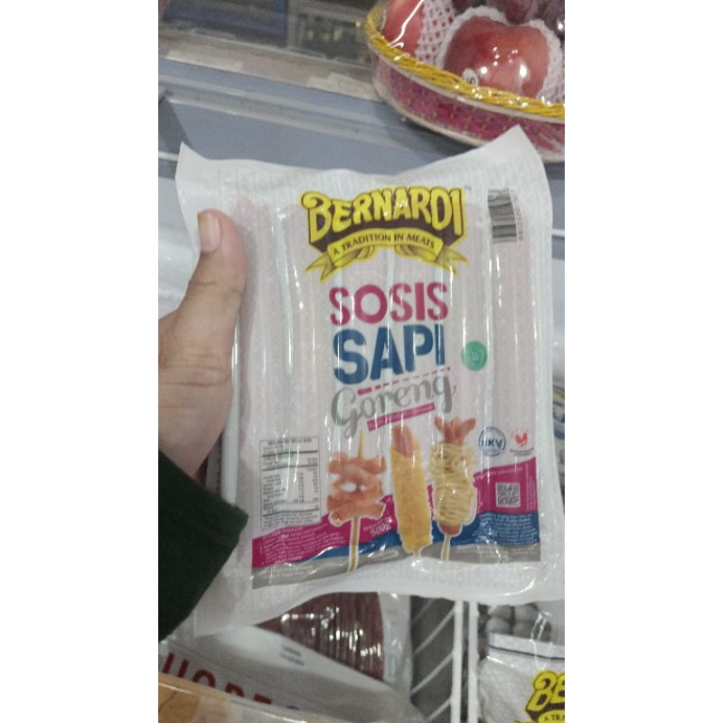 

Bernardi Sosis Sapi Goreng 500gr - Toko Buah Darto Jaya