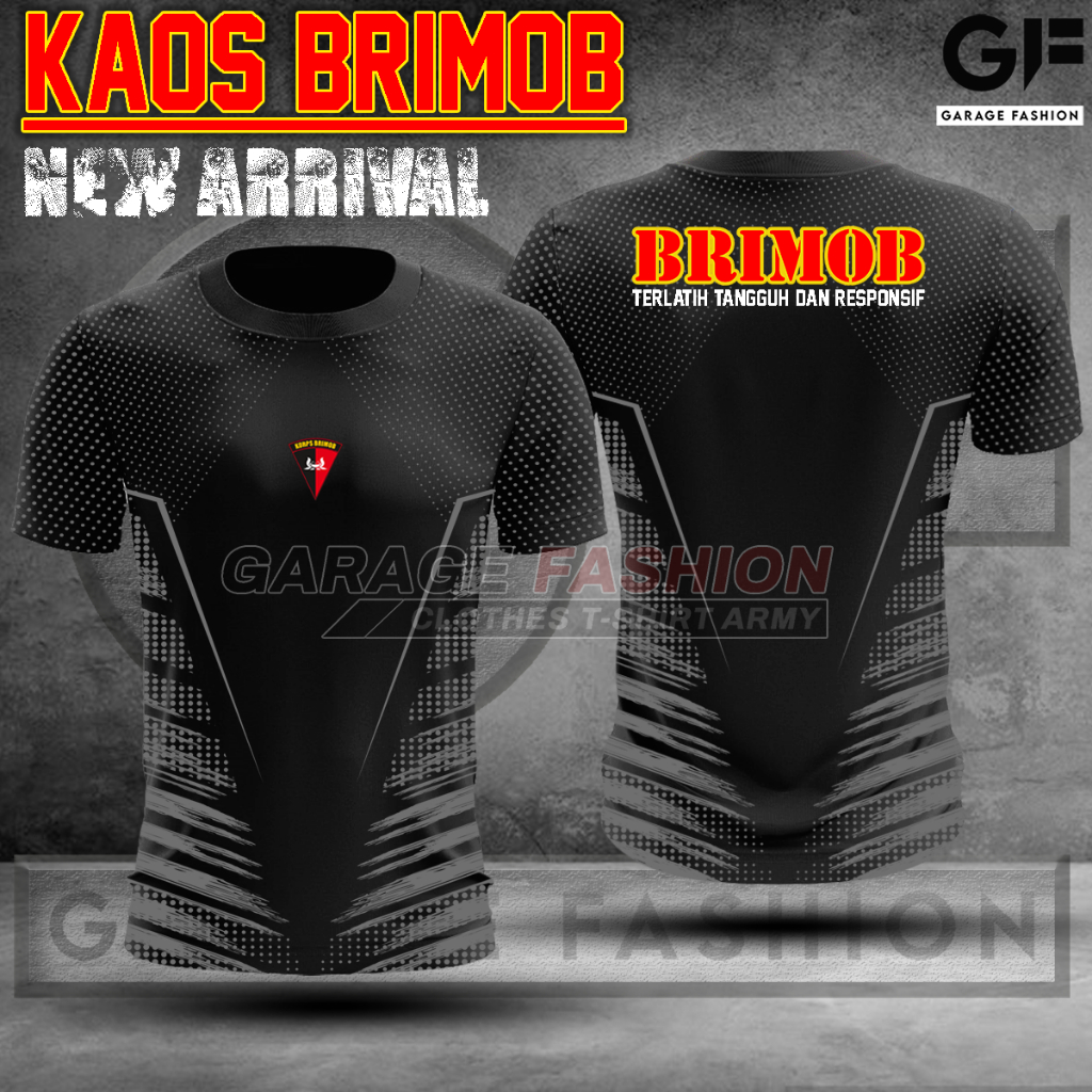 Kaos  Jersey BRIMOB / Baju Brimob Terbaru 2024 Bahan Dryfit.