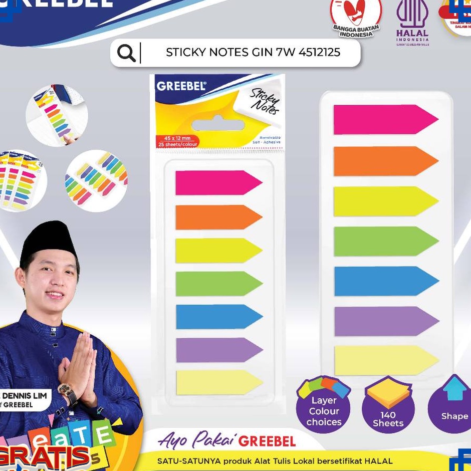 

PROMO FLASH Index Memo Pembatas Penanda Sign Here IM37
