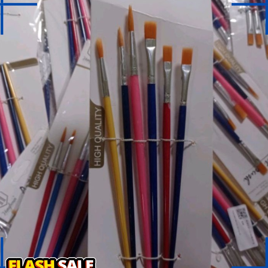 

KESEMPATAN EMAS Art Brush Set Alat Lukis Kuas Cat Air Minyak dan Cat Acrylic BRS7