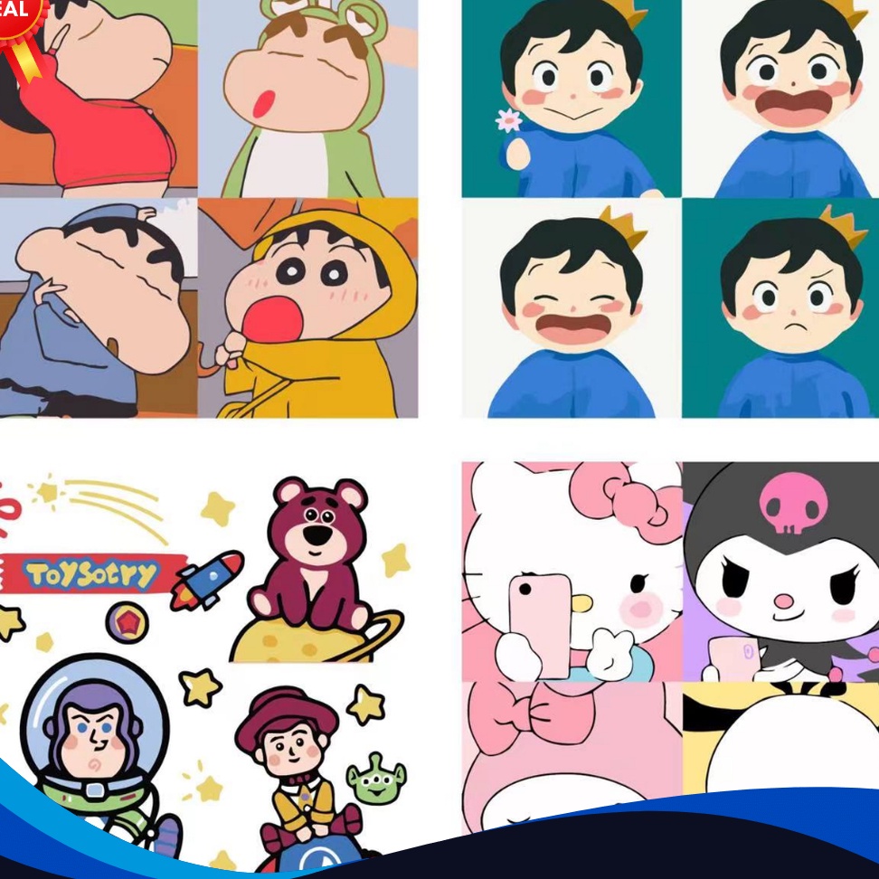 

HEBOHH PARAH Paint by Numbers 2x2cm