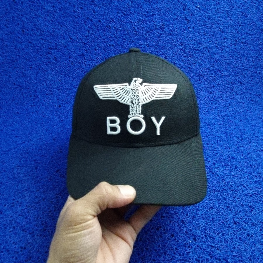 topi boy London visor lengkung second