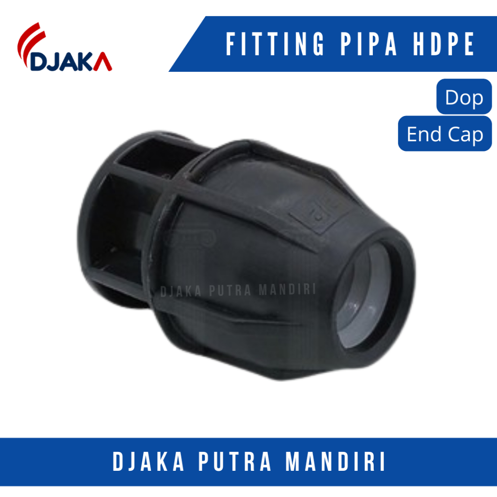 Dop hdpe/ end cap hdpe  2 inchi - 4 inchi