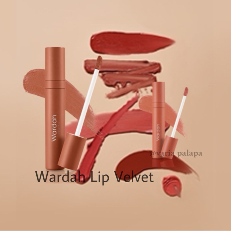 Wardah Lip Velvet || Wardah Liquid Lipstick || Wardah pewarna bibir