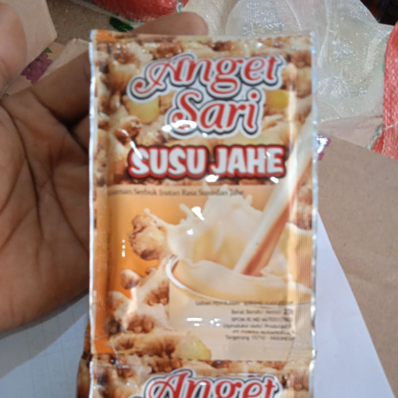 

anget sari susu jahe 1 renceng isi 10 saset