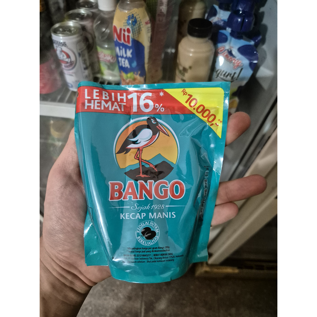 

KECAP BANGO 280GR/Rp 10000