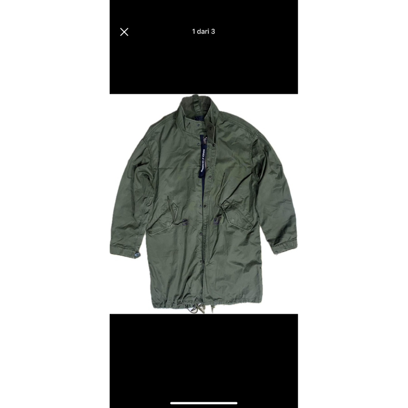 Parka military Kai aakman kanvas