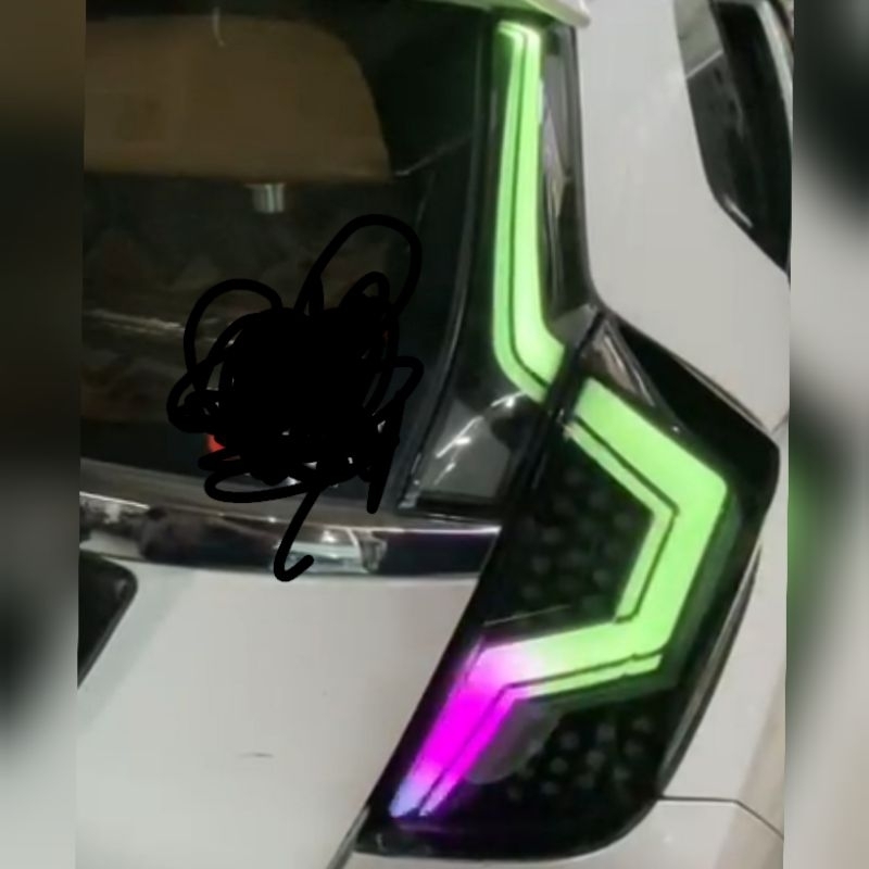 Stop lamp honda jazz GK5 smoke model lampu RGB