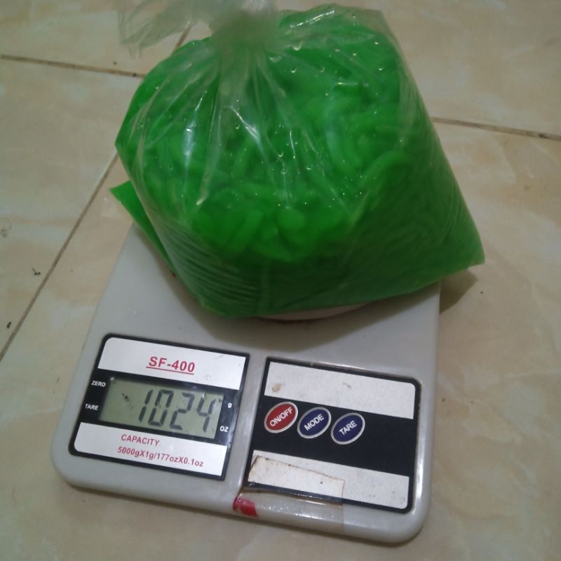 

cendol daun suji alami