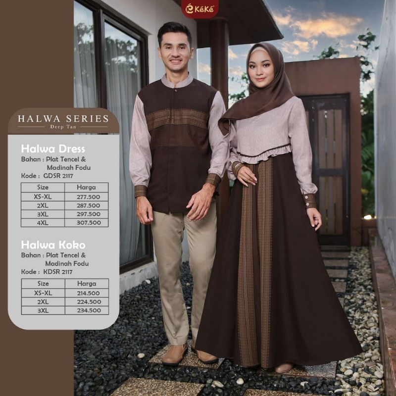 KEKE YUSRA,HALWA / KOKO DEWASA//KOKO KEKE//PAKAIAN MUSLIM