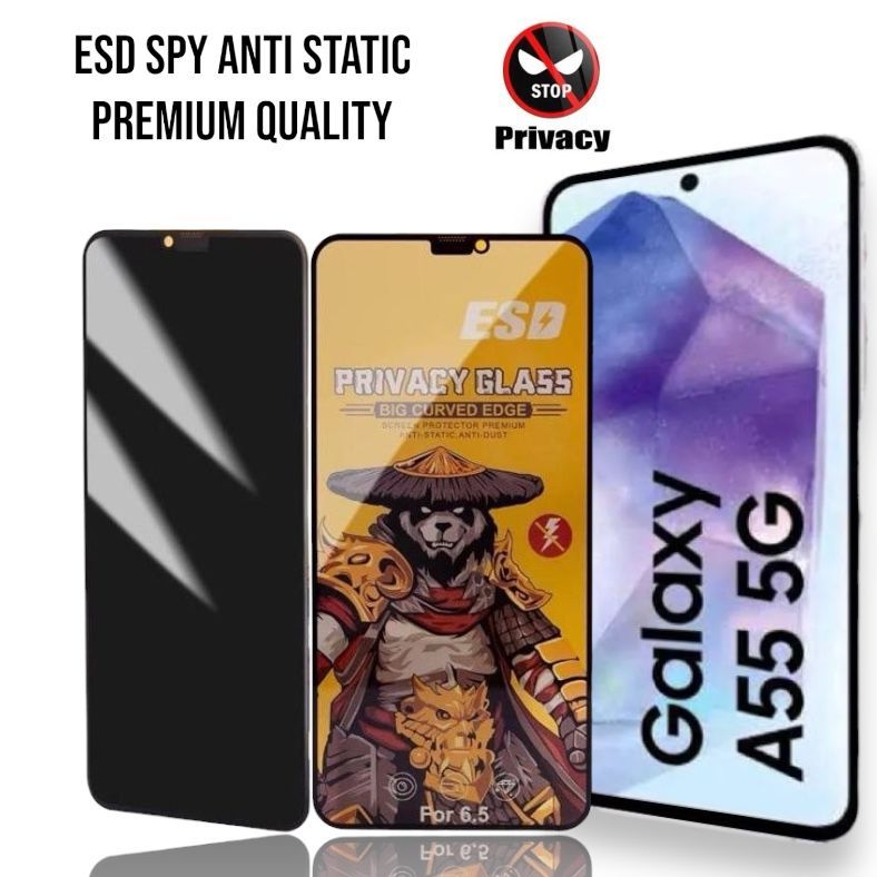 TG SPY PANDA ESD ANTI SPY STATIC SAMSUNG A56 A36 A26 A16 A55 A35 A25 A15 A14 A24 A34 A13 A73 A52 A52