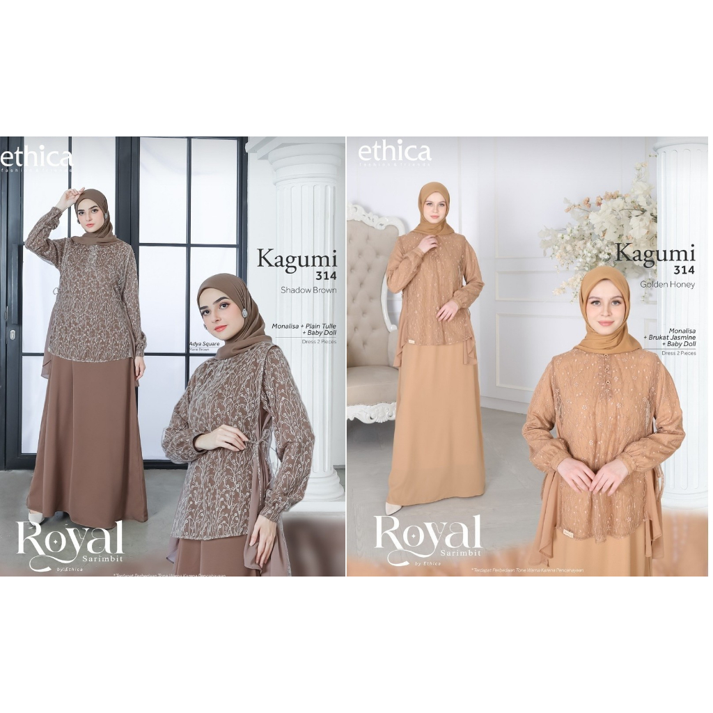 ETHICA KAGUMI 314; GAMIS ETHICA; KAGUMI DRESS; GAMIS KONDANGAN