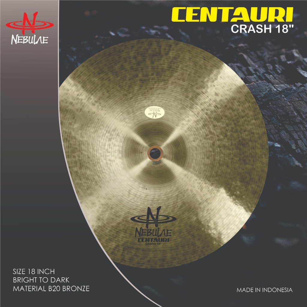 Cymbal Nebulae Centauri crash 18"