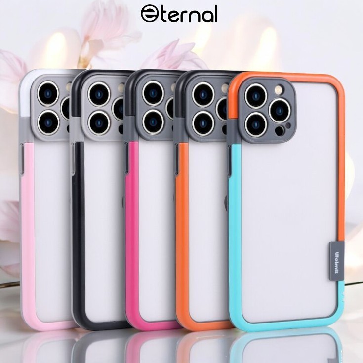 ETERNAL FRAME BUMPER RUBBER CASE IPHONE 11 12 13 14 15 PRO PLUS MAX