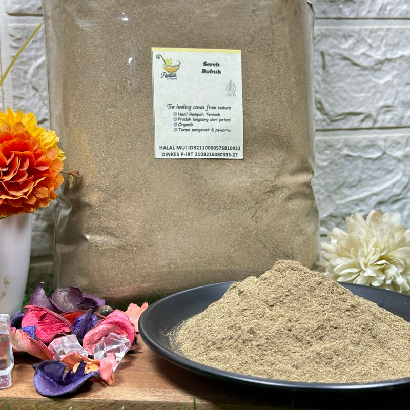 

Daun Sereh Bubuk 50 Gram Murni Rempah Bu Risma