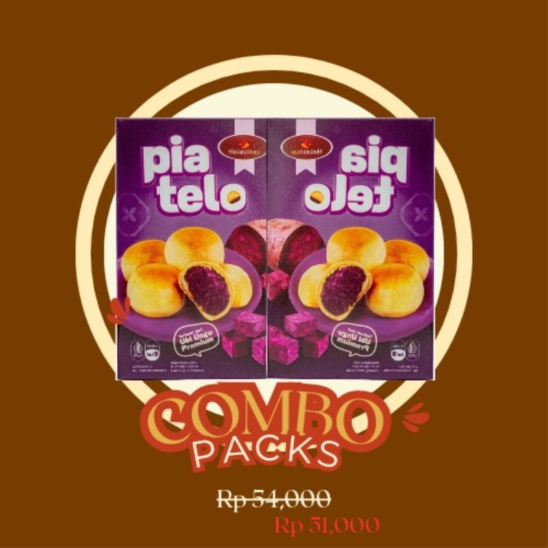 

Combo Pia Telo Ungu 2 box