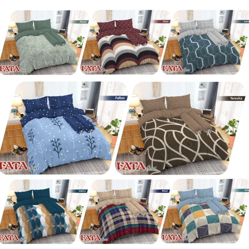 BEDCOVER FATA 120x200 dan BEDCOVER SET DUO FATA 120