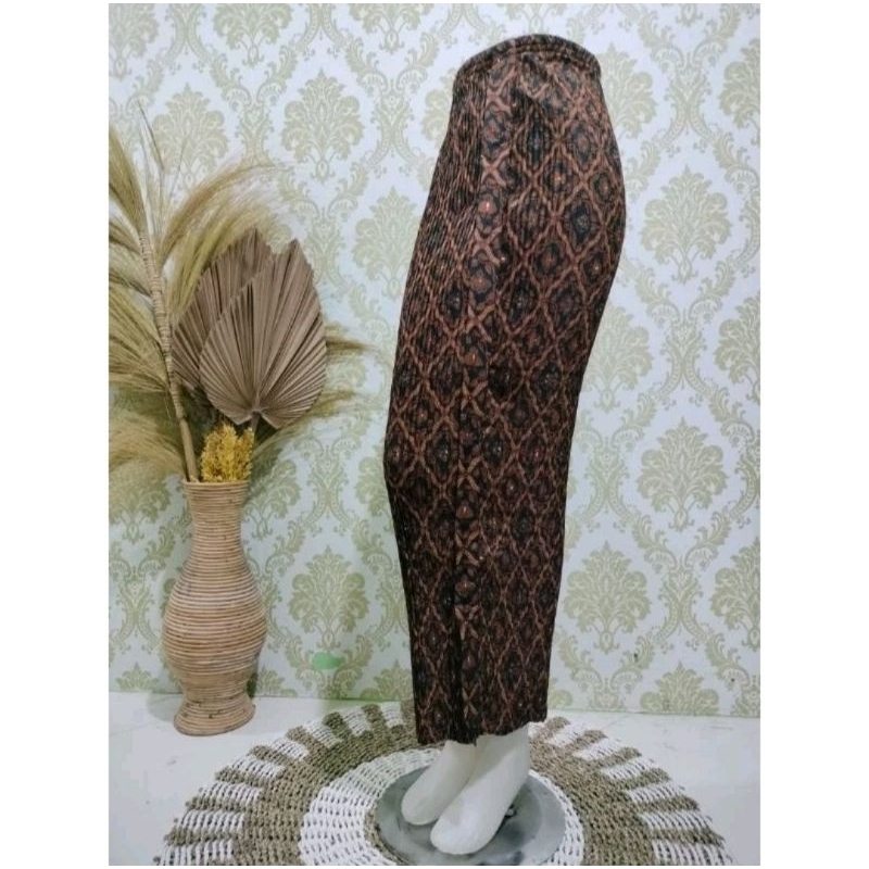 Rok Jarik Plisket Wiru Wiron Batik Sido Luhur(Motif Pakem)