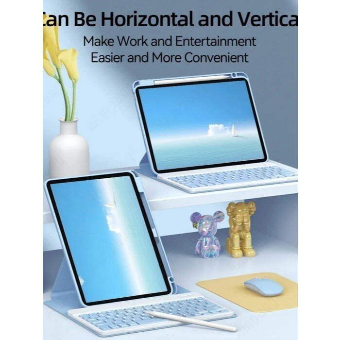 Case Ipad Air 4 / Air 5 / Pro 11 | Ipad 7 / 8 / 9 10.2 | Ipad 10 10.9 | Ipad Pro 11 2024 FS Rotary K