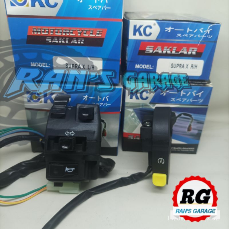 KC HOLDER SAKLAR HONDA SUPRA SUPRA X SUPRA X 100 SUPRA XX SUPRAX SUPRA BAPAK KANAN KIRI MERK KC