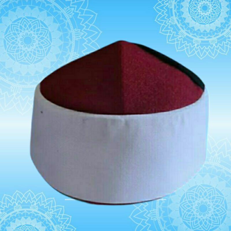 Peci Al Azhar Al-Azhar Kairo Mesir Singkok Kopiah Sufi Lancip Kerucut