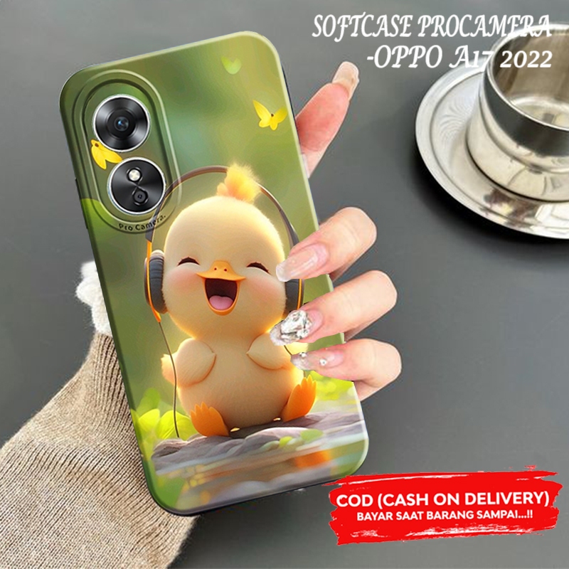 Soft Case Oppo A17 - Case Oppo A17 - Kesing Hp Oppo A17 - Case Hp Oppo A17 - Casing Oppo A17 - Softc