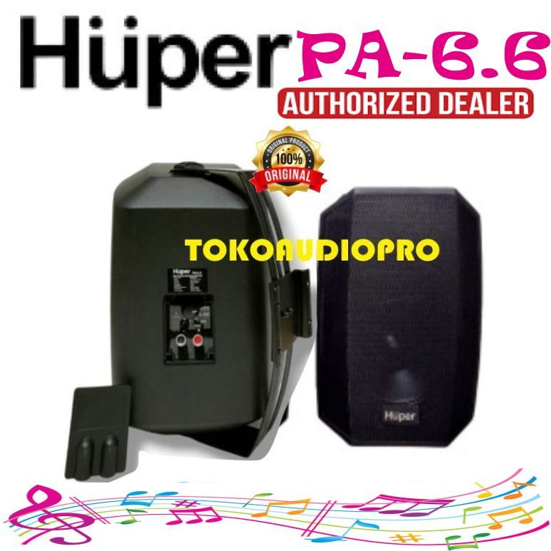 Speaker Huper PA-6.6 6,5 Inch Speaker Pasif Huper Pa-6.6 PA66 Pa-66