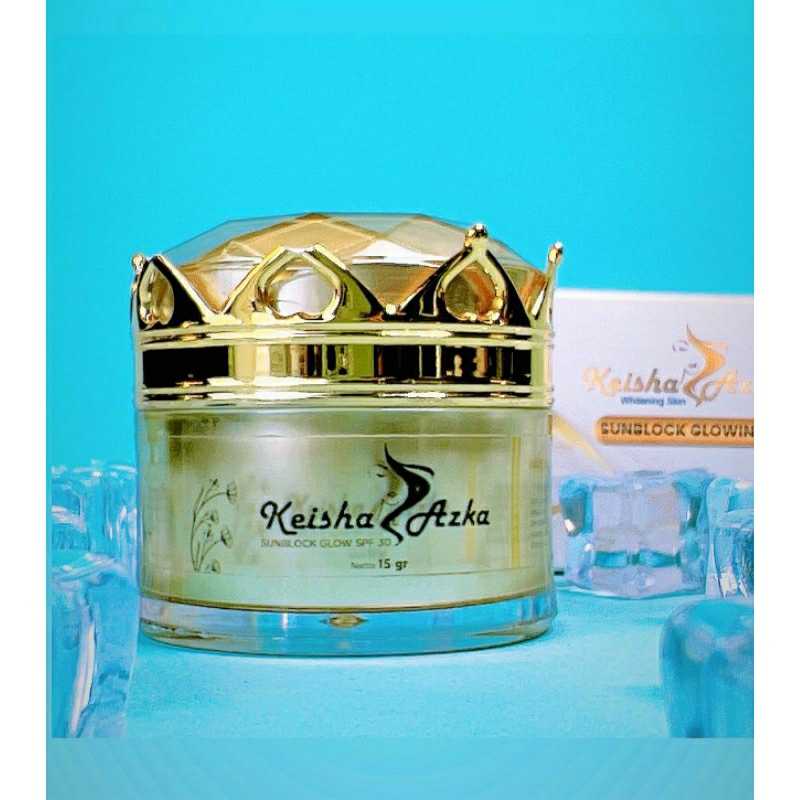 Sunblok Keisha Azka glowing Ori termurah Dumai Riau