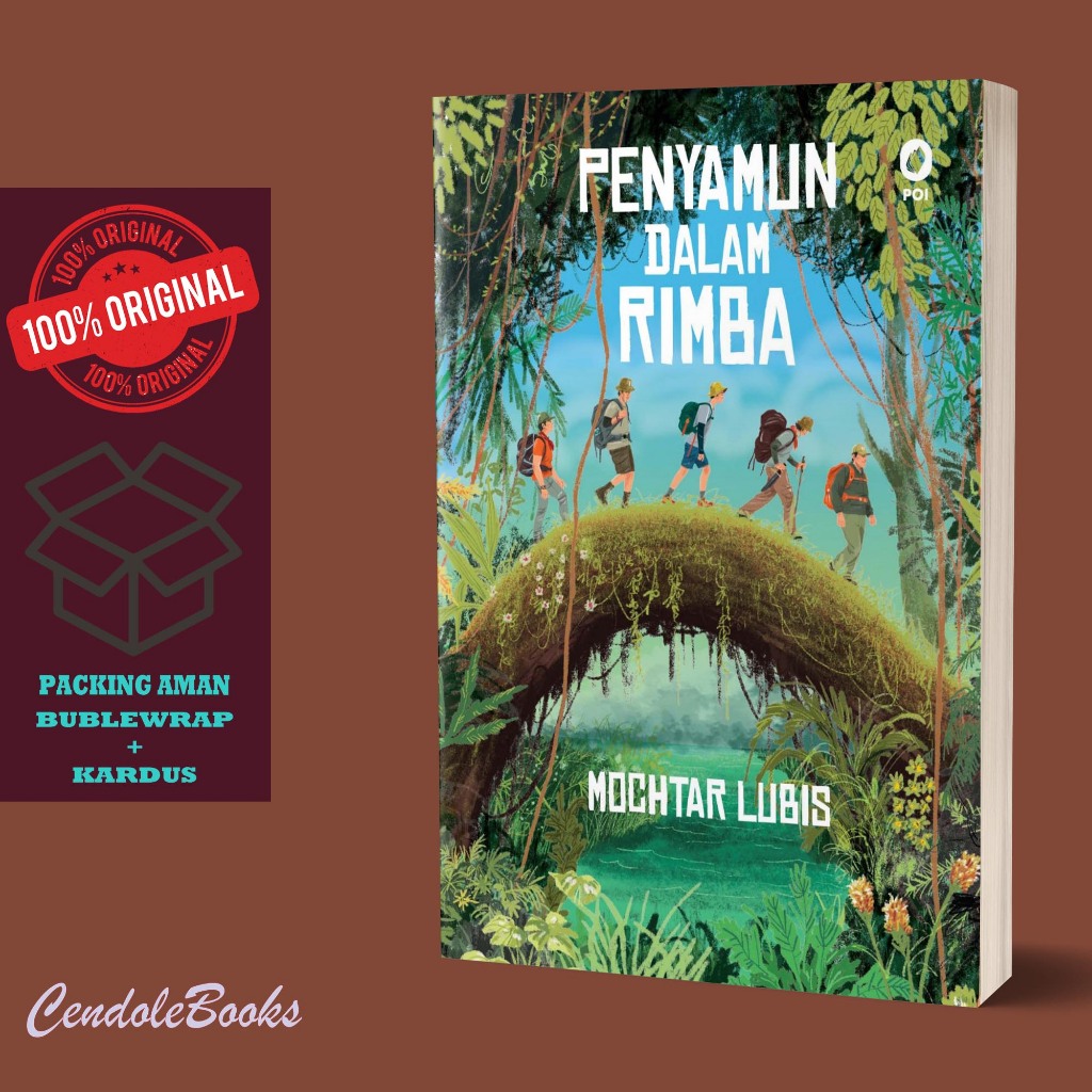 Buku Novel Penyamun dalam Rimba - Mochtar Lubis
