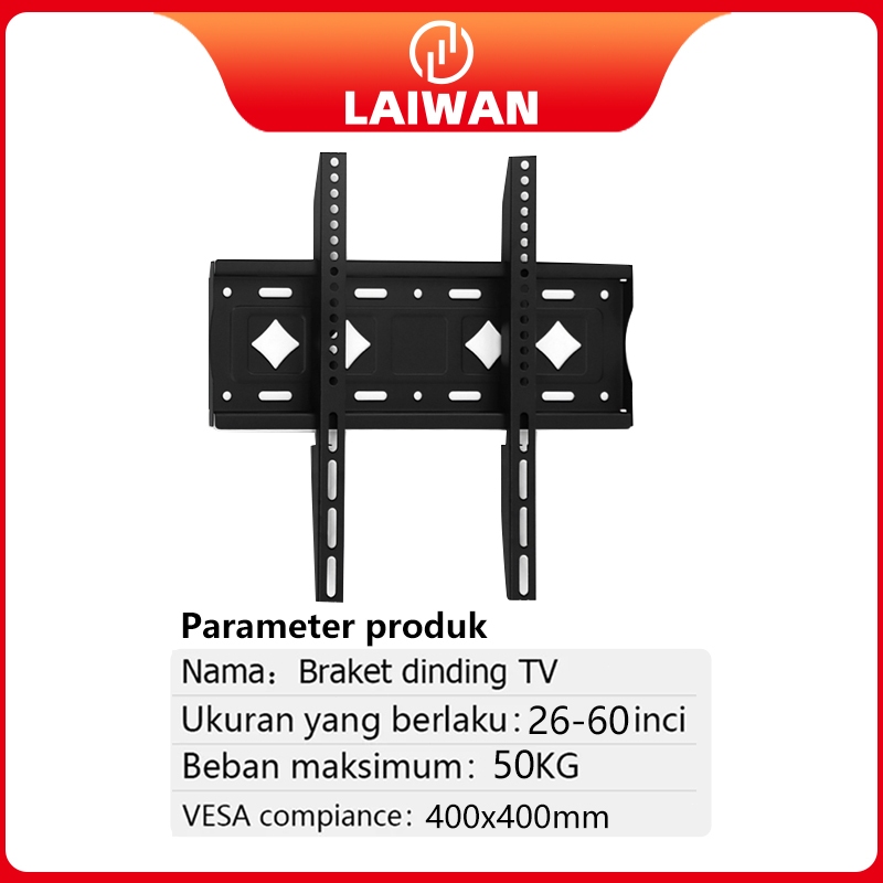 NEW LAIWANBracket TV Dudukan Smart TV LED TV Yang Dapat Disesuaikan[14 inch-60 inch] RBU
