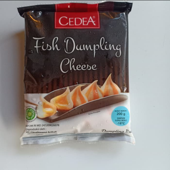 

CEDEA FISH DUMPLING CHEESE 250 GRAM