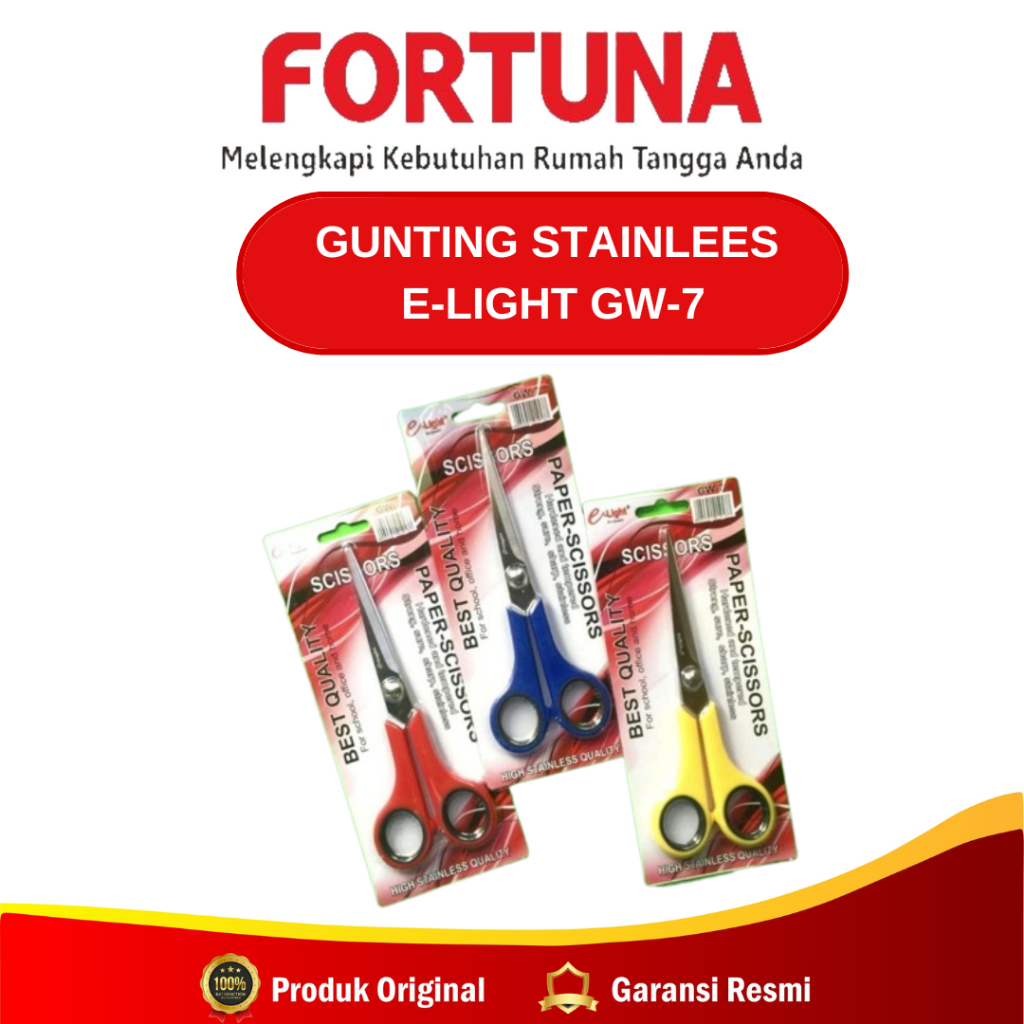 

Gunting Stainless E-Light GW-7