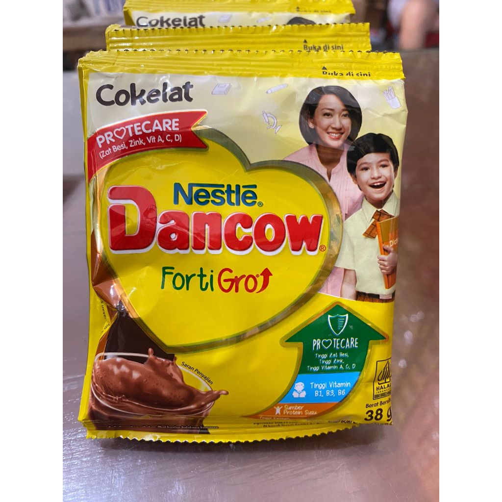 

Dancow Susu Bubuk Cokelat Sachet 38GR