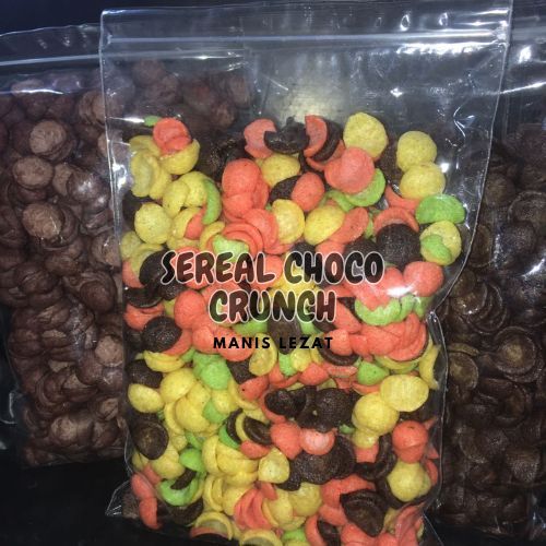 

SEREAL CHOCO CRUNCH 220GR / RENYAH MANIS /CEMILAN KILOAN - COD DAN INSTANT